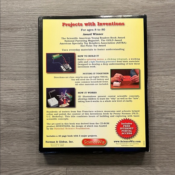 Inventions Kit - Interactive Learning Toy - Picture 3 of 3